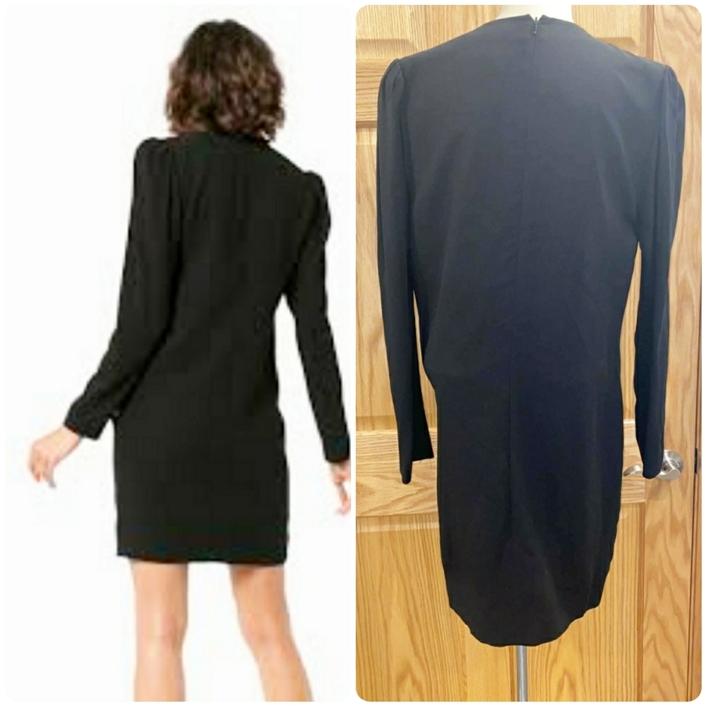 Givenchi Silk Wrap Dress  with side Embellishiment - Picture 3 of 14